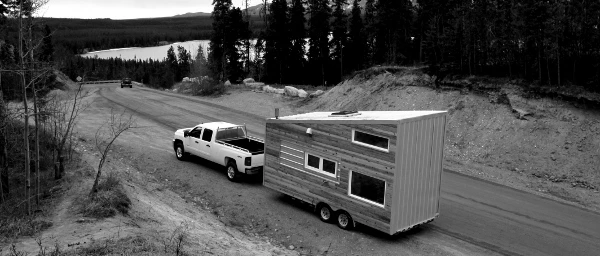 Leaf House is the creation of small home enthusiast Laird Herbert from Whitehorse, Canada, who was inspired by the idea of building his own home