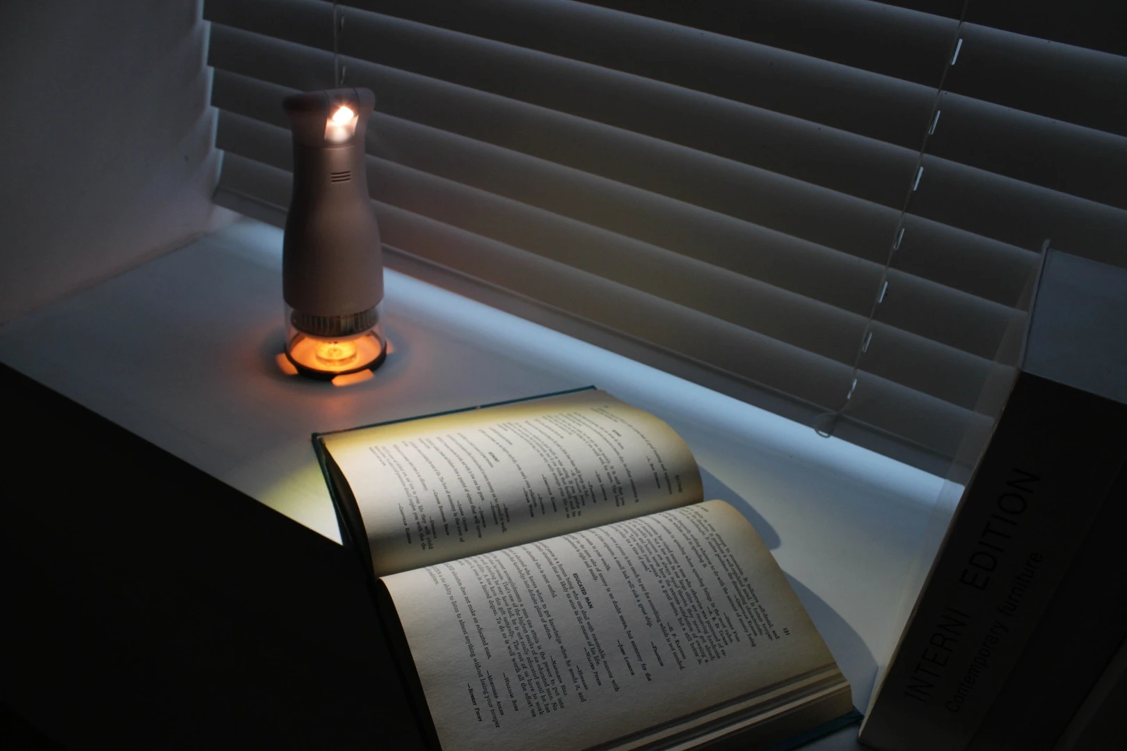 The Lumir C LED lamp comes in a "spot" style, which offers up to 60 lm of directional lighting