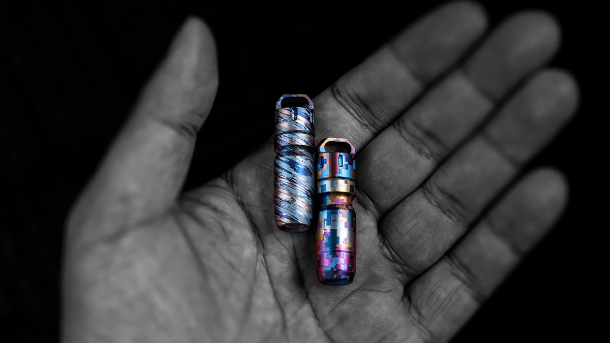 Spending a little extra on the titanium Bullet2 gets you either of these special finishes