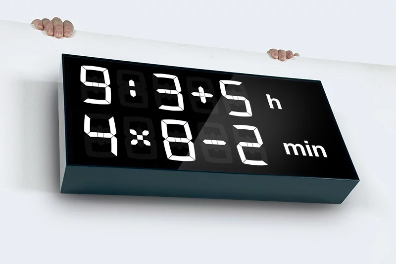 Albert clock uses math to tell the time