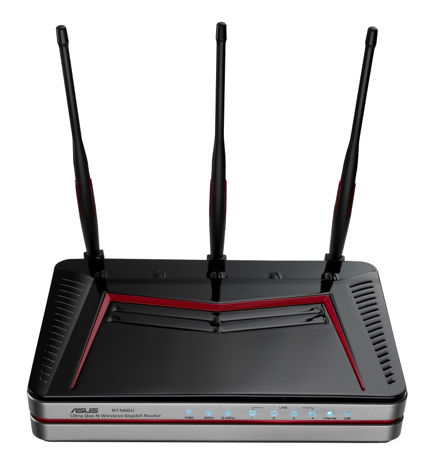 The RoG RT-N66U Dual-band Wireless-N Gigabit Router