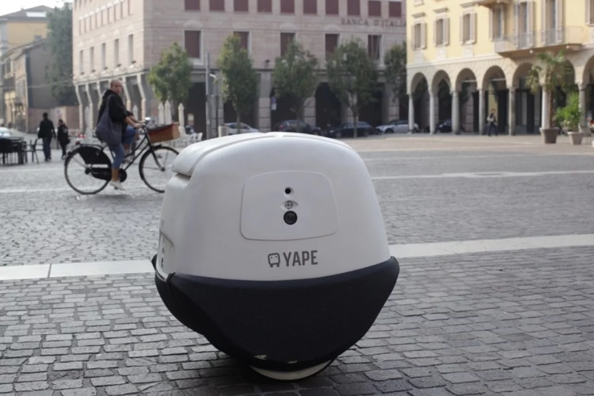 YAPE travels mainly on sidewalks and bike lanes