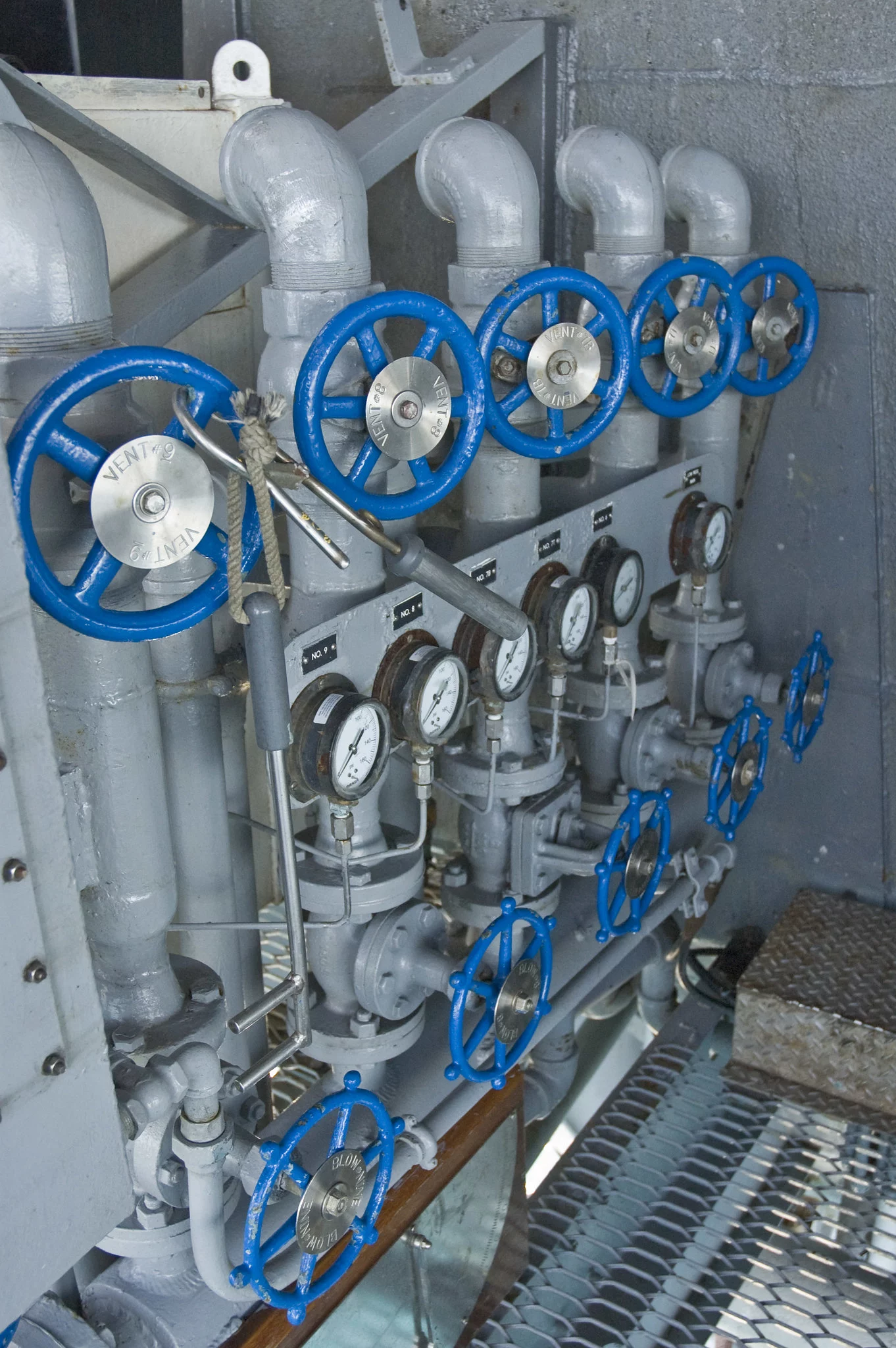 FLIP's pressure control valves