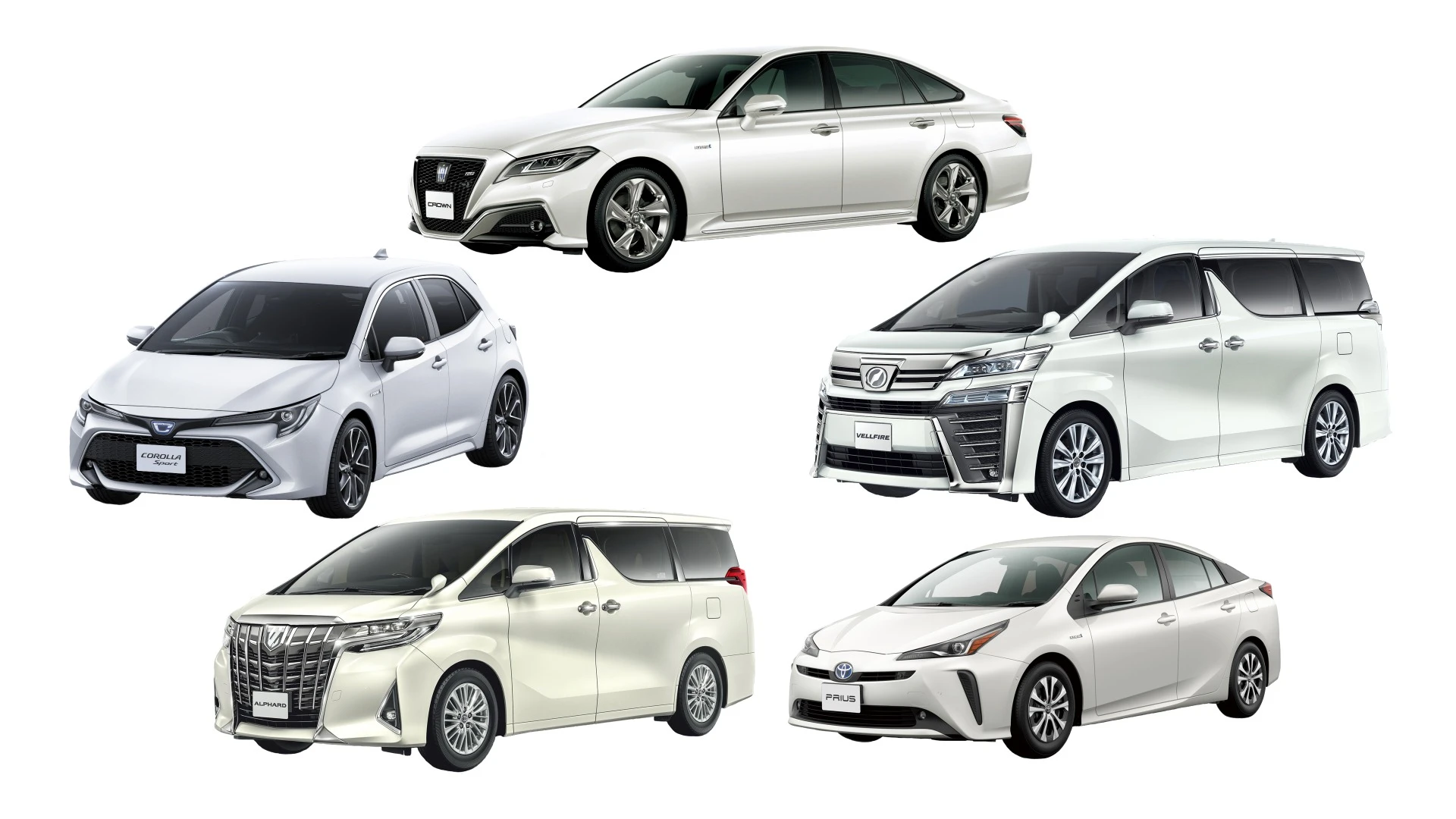 Toyota's Kinto One service will allow a customer to drive one of five Toyota cars over a three-year-period