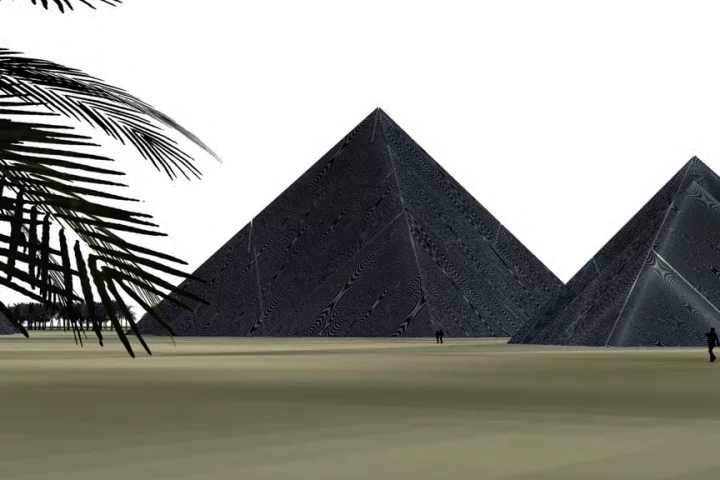 Lunar Cubit solar pyramids