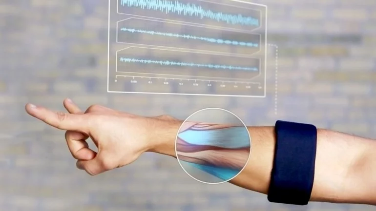 The Myo armband from Thalmic Labs