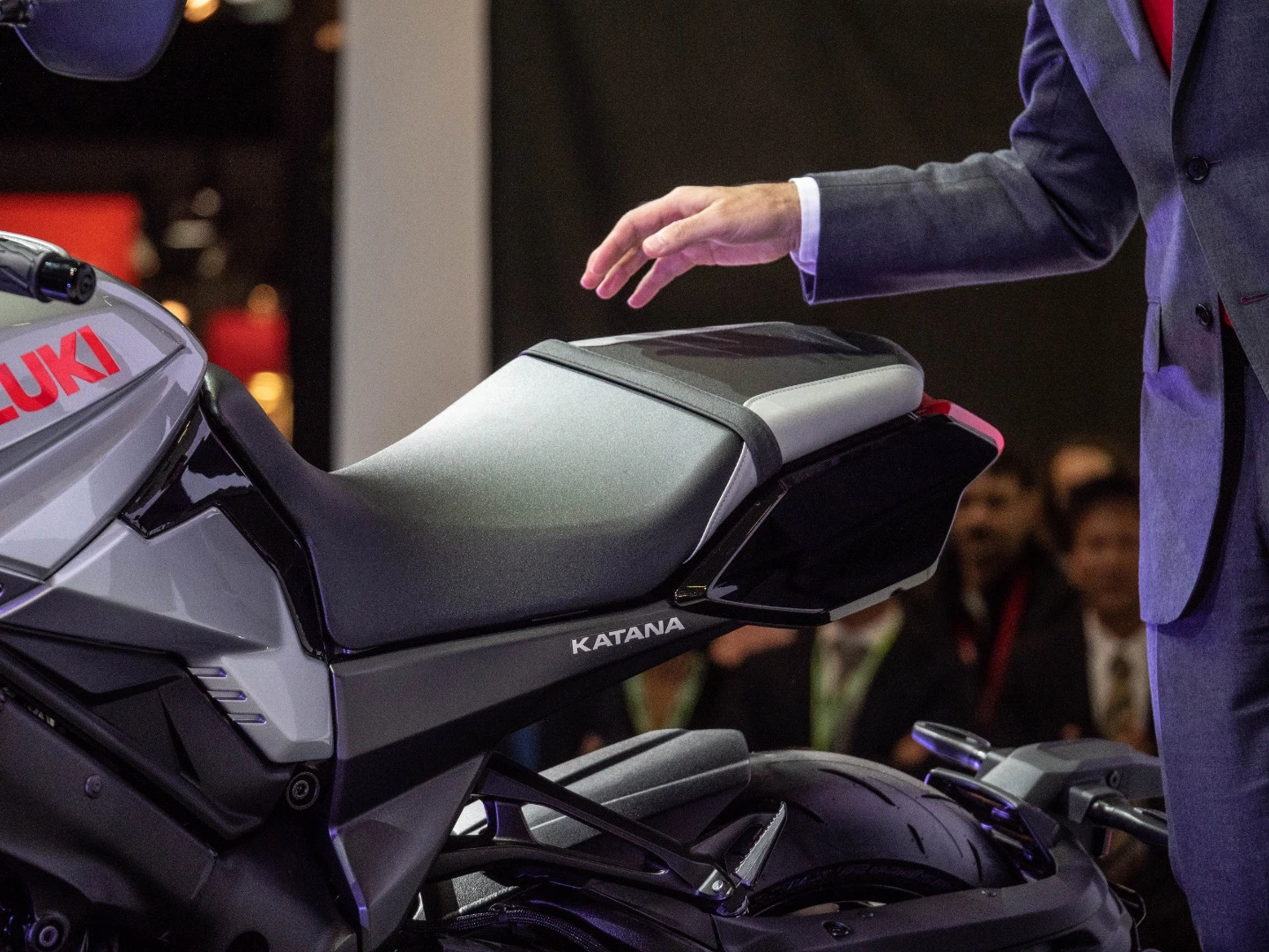 Suzuki reveals the 2019 Katana at Intermot 2018 in Cologne, Germany
