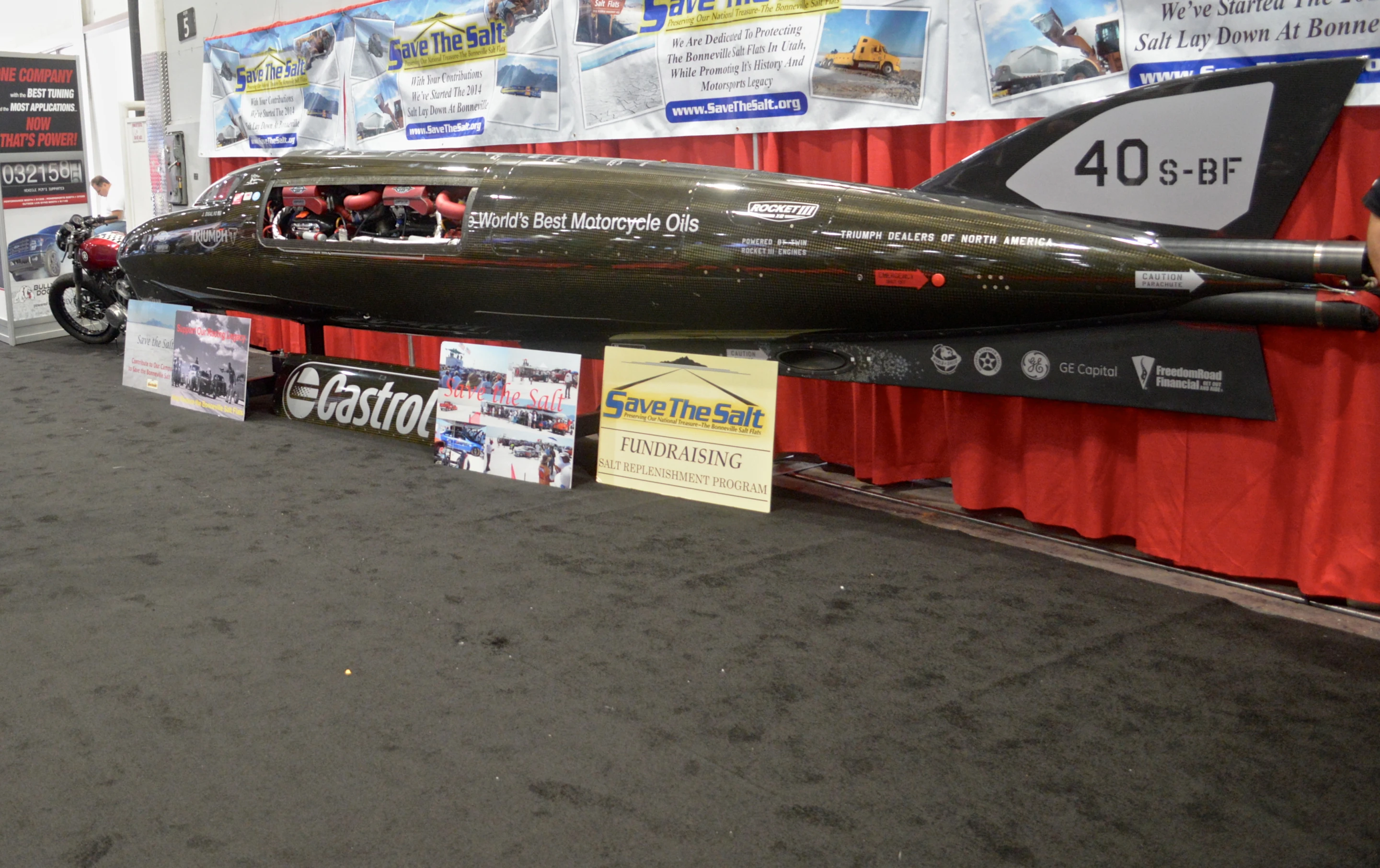 The team behind the Triumph Castrol Rocket has 400 mph (643.7 km/h) in its sights (Photo: C.C. Weiss/Gizmag)