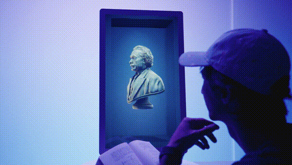 These could be a terrific addition to museums and art exhibitions