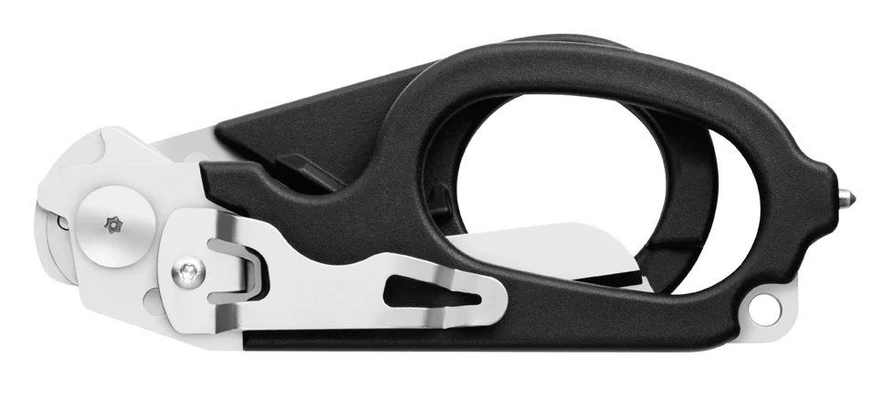 The Raptor can fold almost in half into a more compact position with all the extra tools still easily available