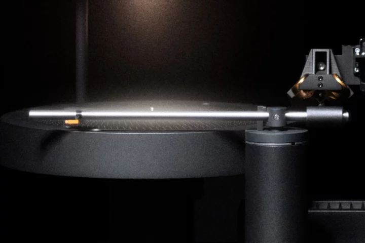 The APC-2 is described as "professional record cutter built and designed for producing original playback discs with superior sound quality in real time"