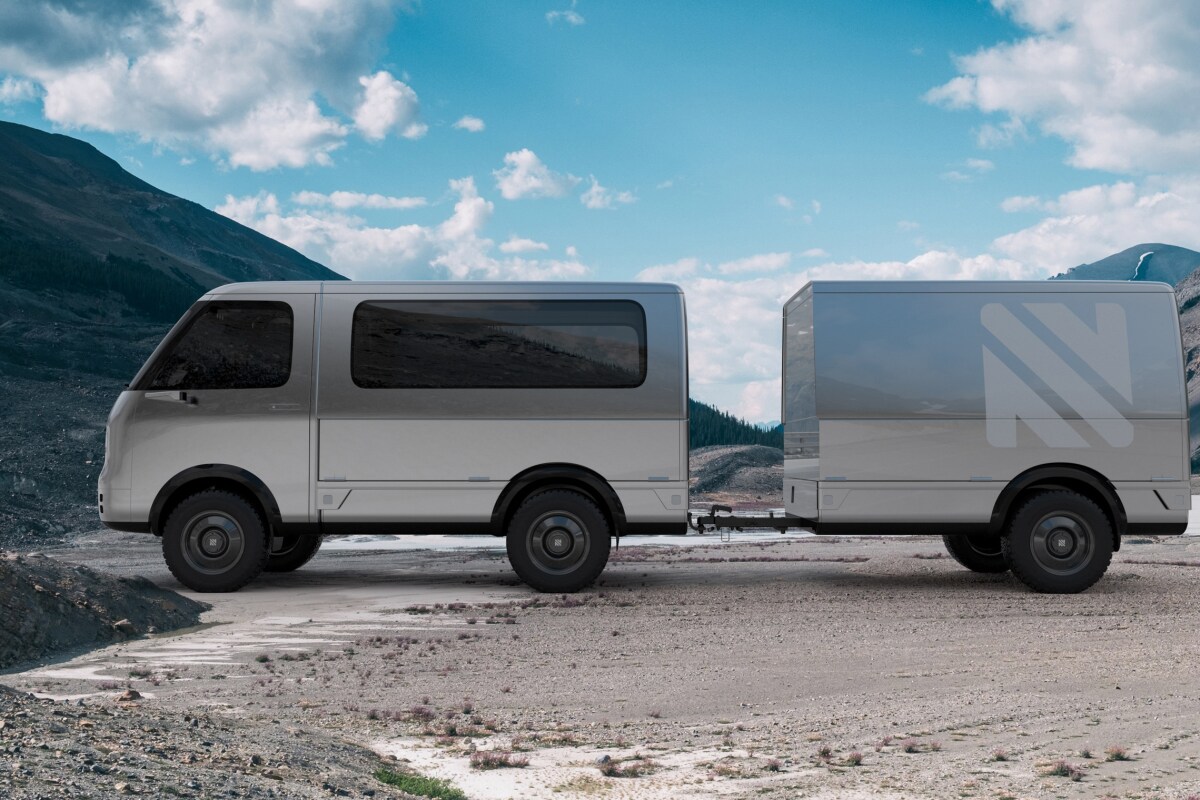 With enough battery capacity, one day electric mini-campervans might be able to power all their equipment (i.e. heater, cooktop, water pump, entertainment equipment) off a single vehicle battery and some solar panels