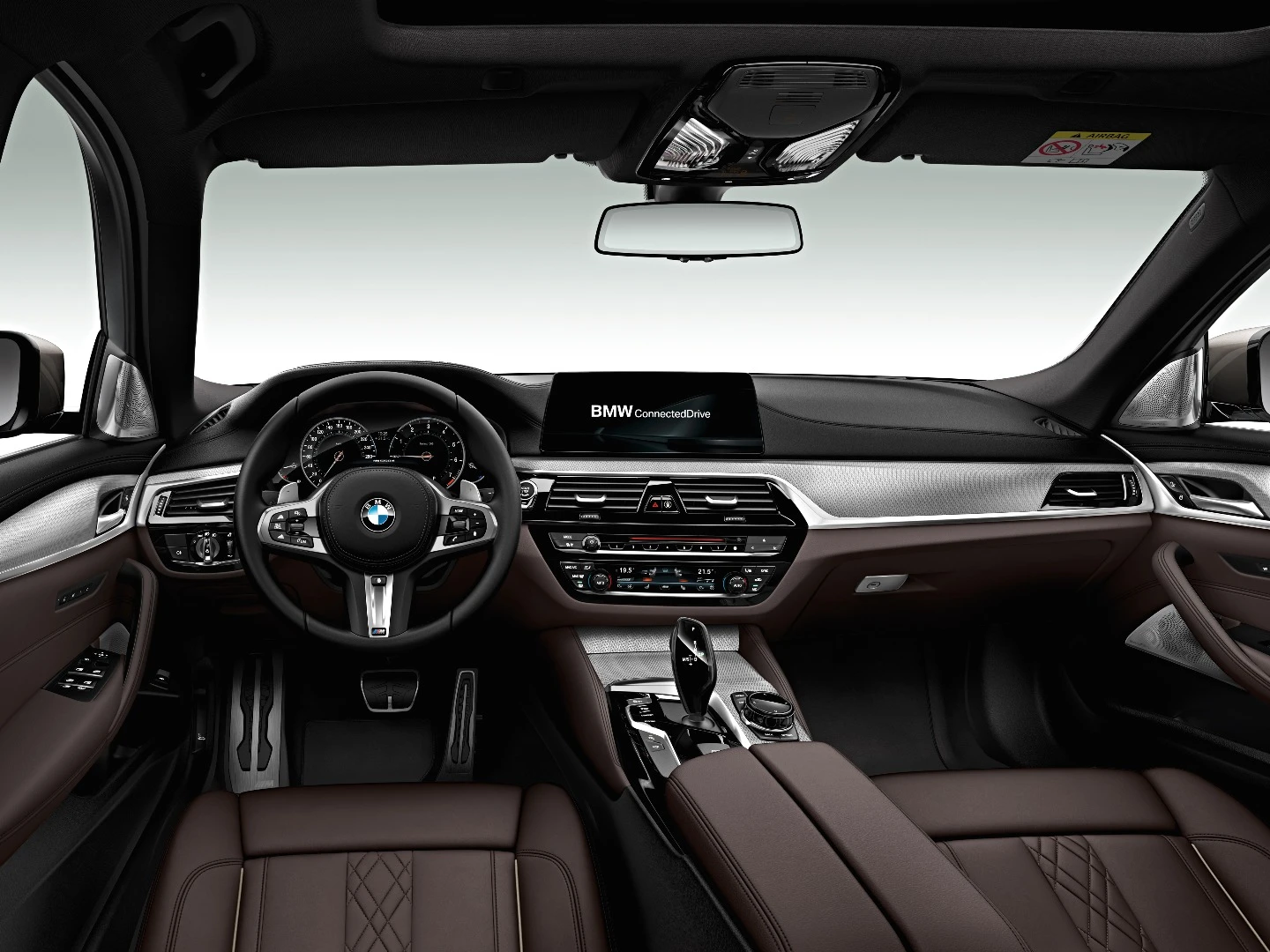 Behind the wheel of the BMW M550d xDrive