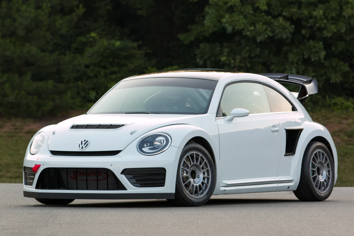 VW's new Rallycross Beetle