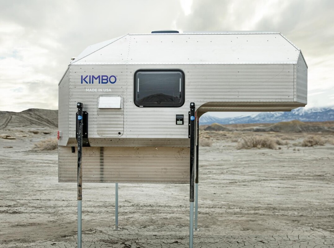 Shiny tiny cabin takes truck camping to smarter, cozier heights