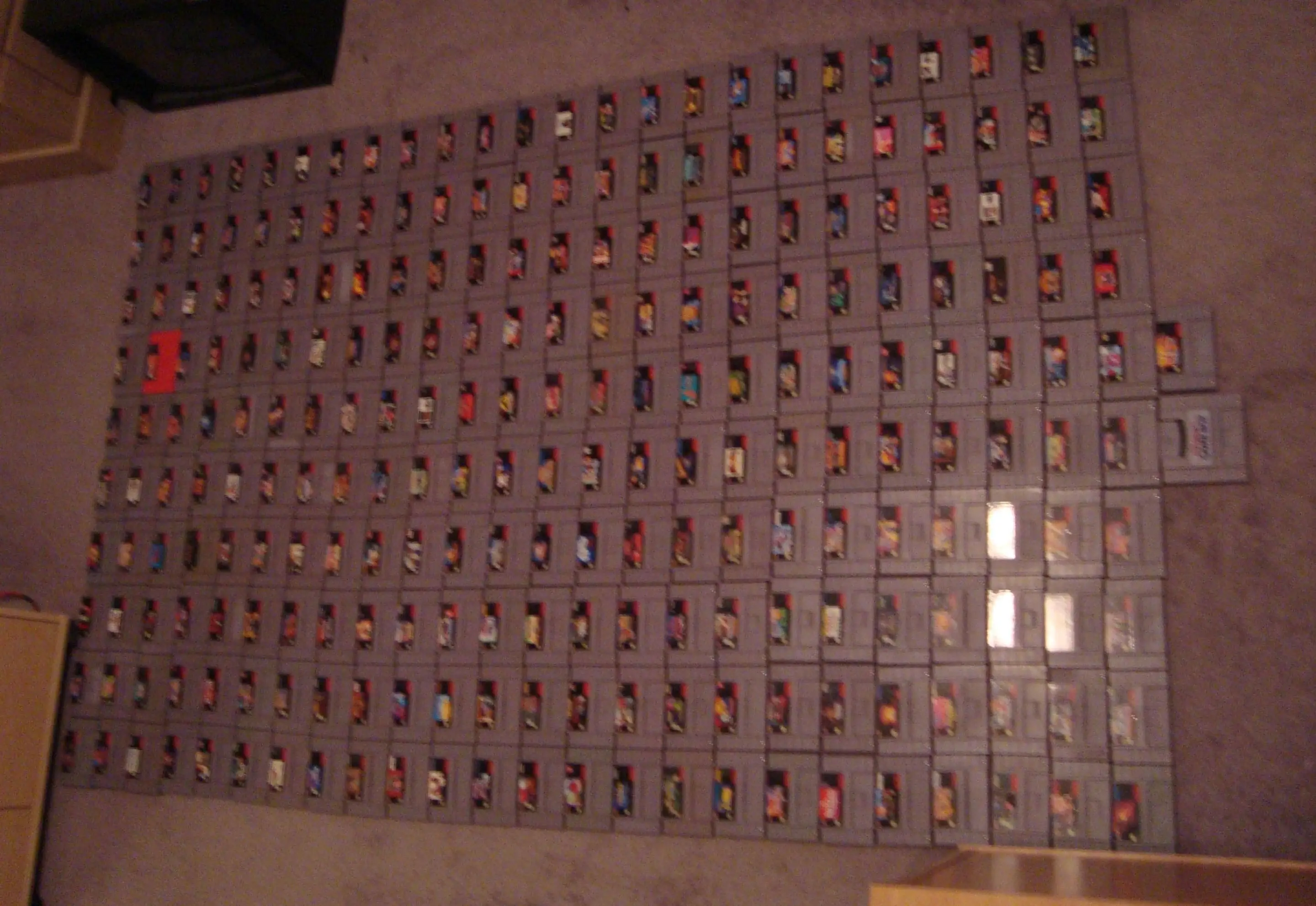 That is a lot of SNES games, and that's only a fraction of the total