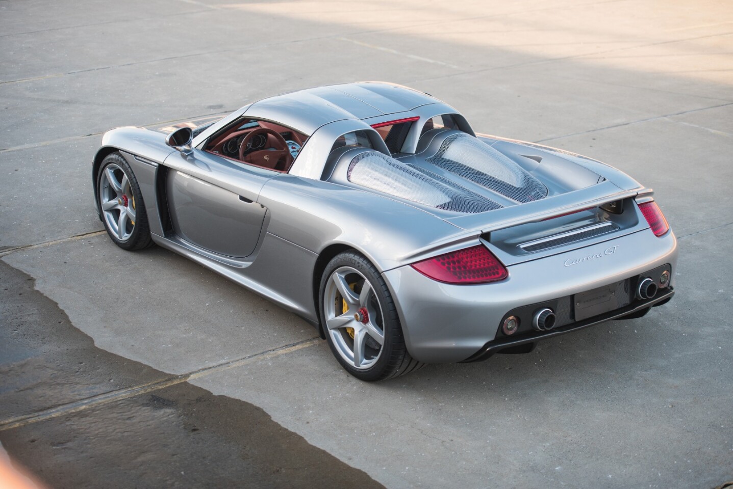 This 2005 Porsche Carrera GT has an estimated value of $850,000 - $925,000