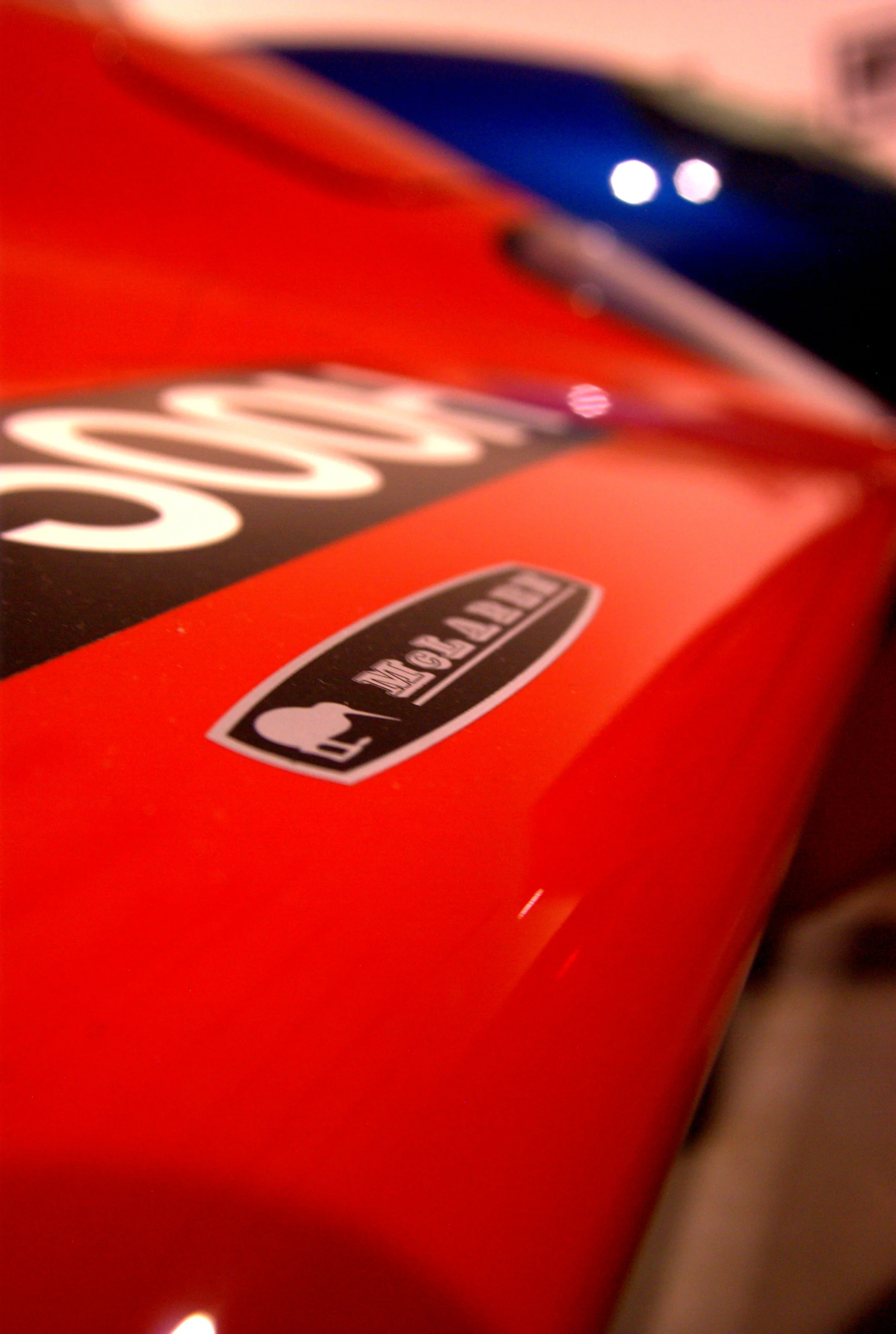 Bruce's personal M6GT showing the trademark Kiwi logo and license plate (Photo: Angus MacKenzie/gizmag.com)