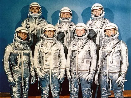 The original Mercury 7 astronauts