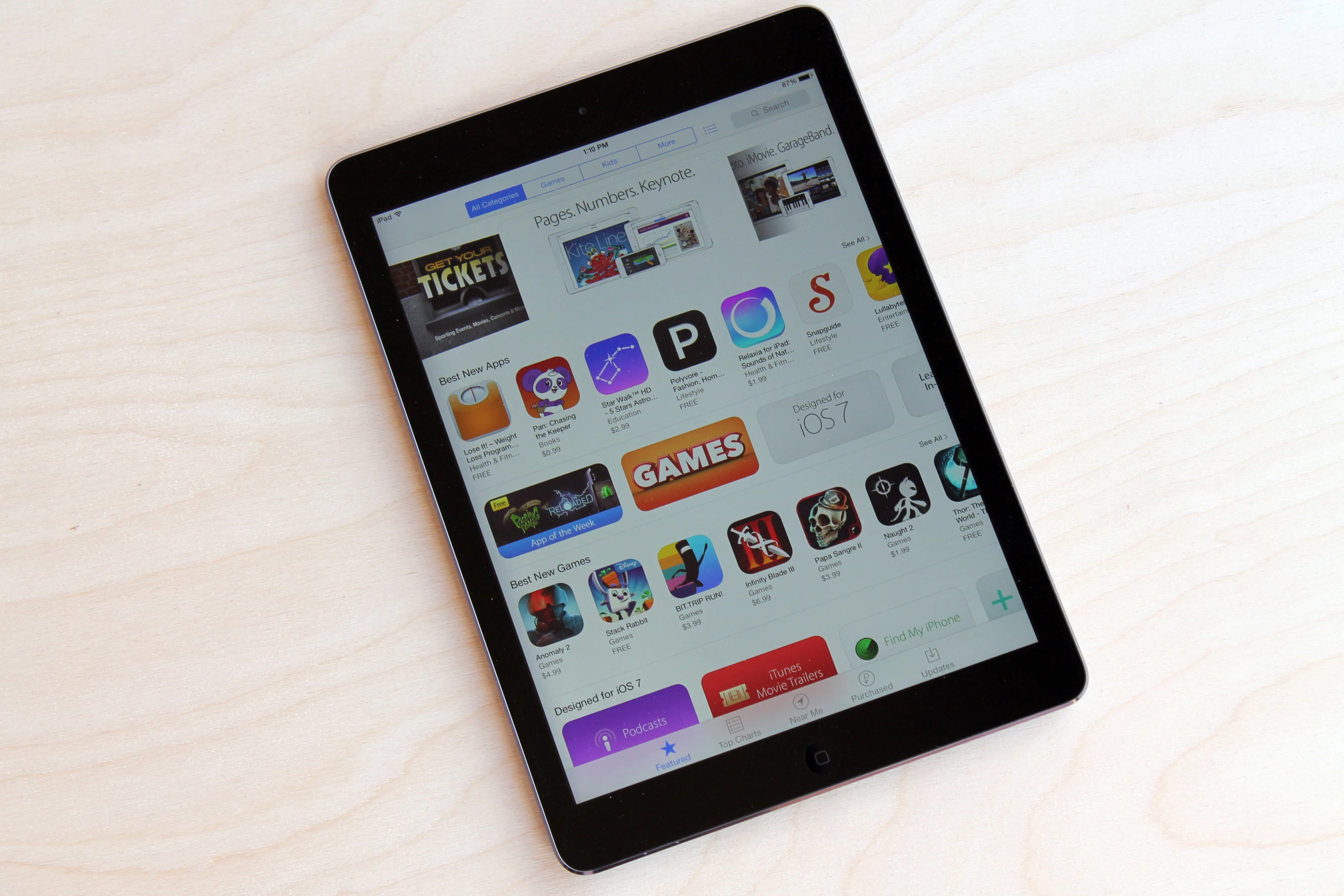 The App Store still leads in both quantity and quality of dedicated tablet apps
