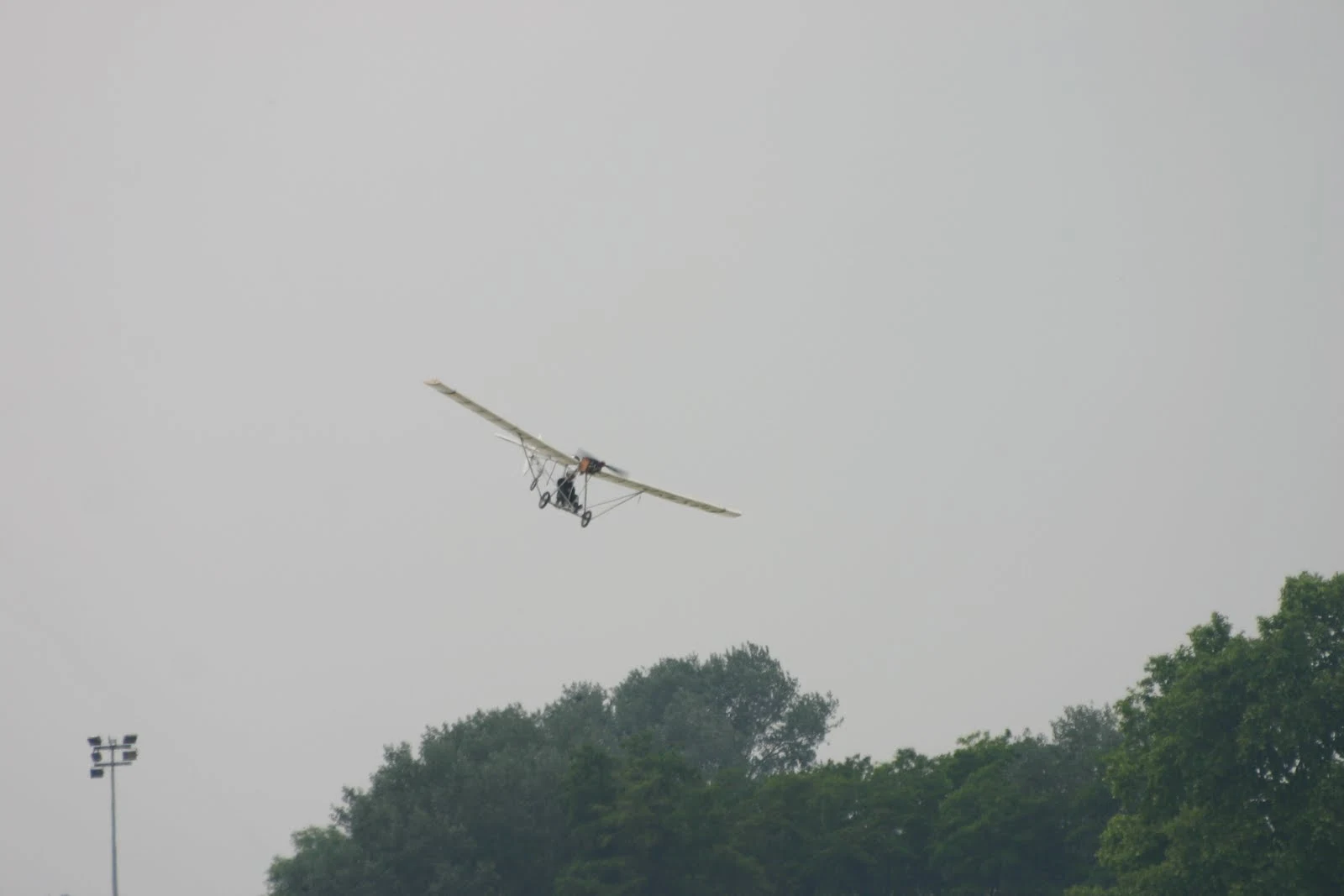 Coming in for the final approach