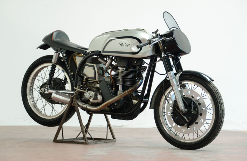 One of the jewels of the auction was this 1962 Norton Manx 40M 350cc which fetched €37,440 ($39,709) at the RM-Sotheby's DueMile Route auction in Milan on 25-27 November, 2016