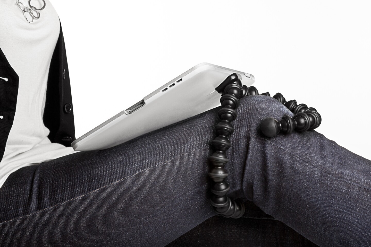 Wrap-around comfort: The Yogi iPad stand from Joby