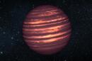 Artist's impression of a brown dwarf