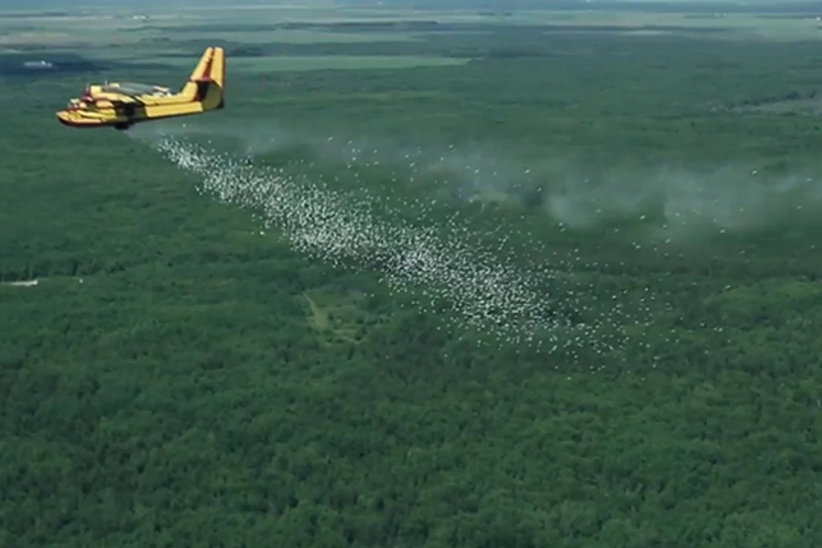 HyDrop allows for firefighting aerial drops from much higher altitudes