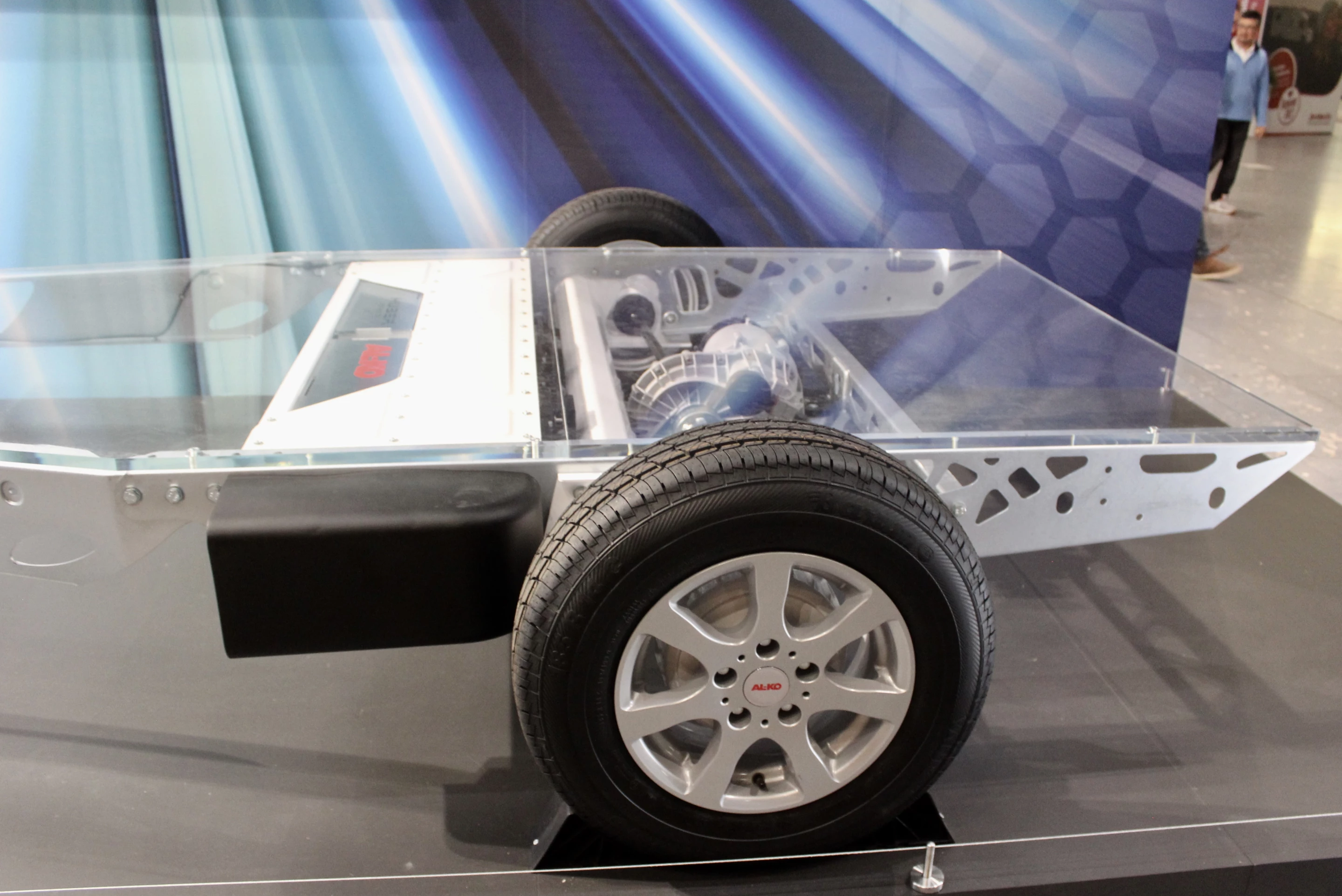 An NGCP-based trailer would use its electric power to make for a more efficient commute while applying torque vectoring to keep stable