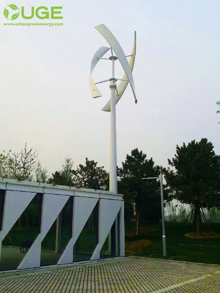 UGE plans to incorporate VisionAIR with its SeamlessGrid power management system, which combines wind turbines and solar panels into one hybrid energy installation