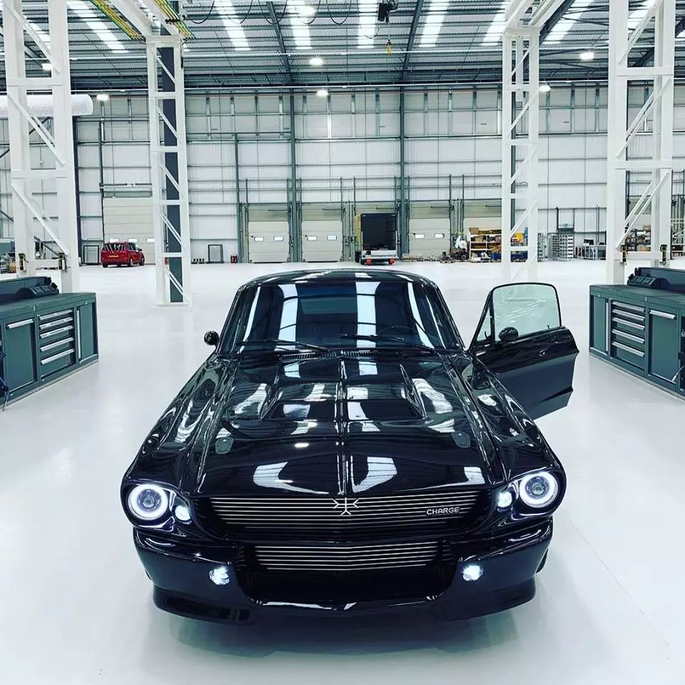 The Charge electric Mustang prepares for its big debut