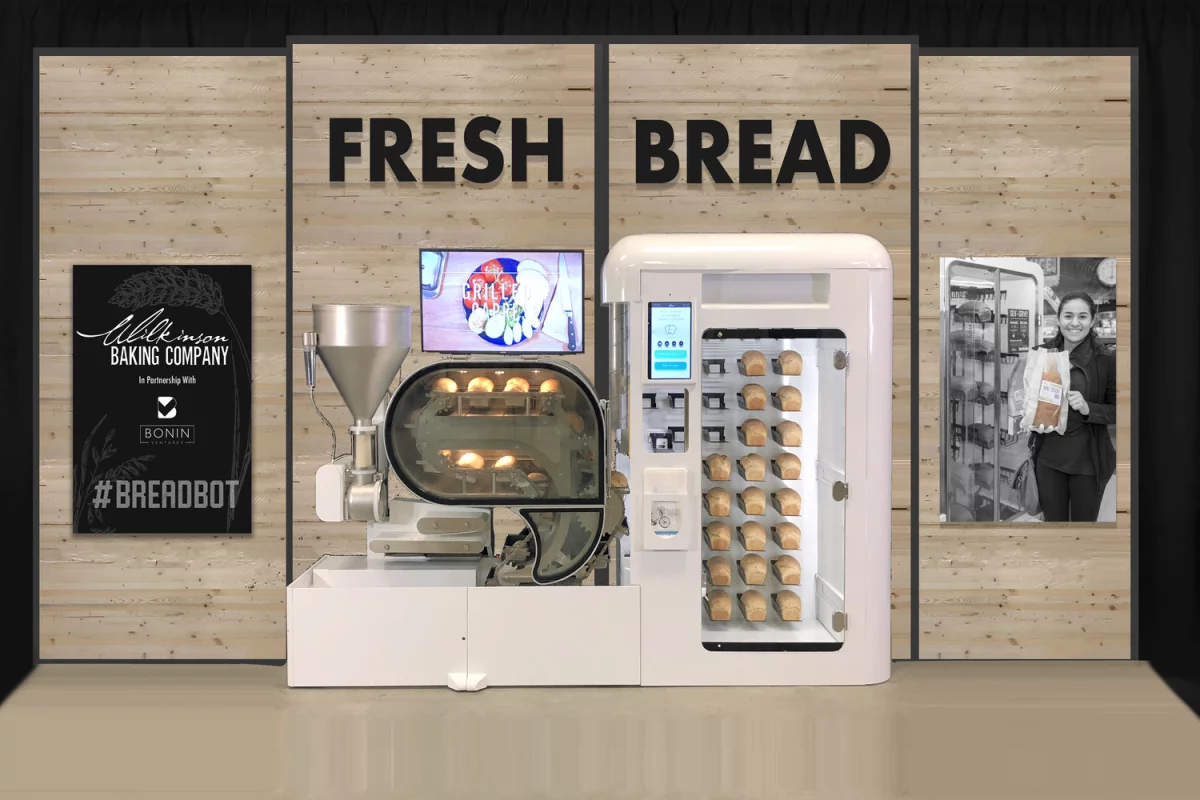 The BreadBot is designed for grocery stores and other locations