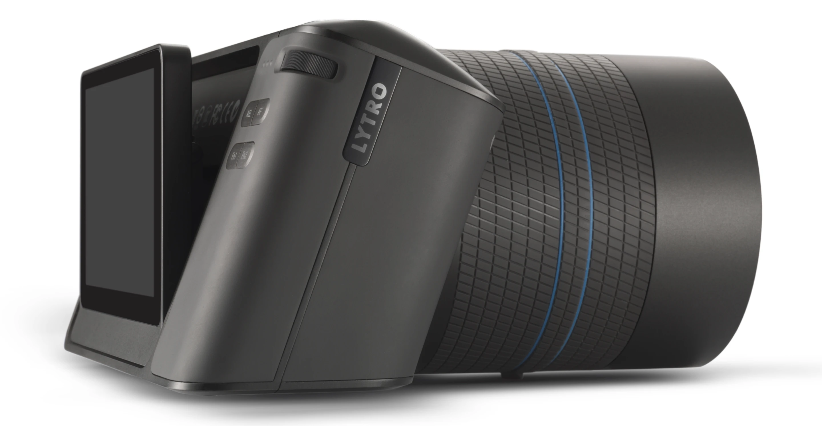 The Lytro Illum has a 4-inch articulated LCD touchscreen