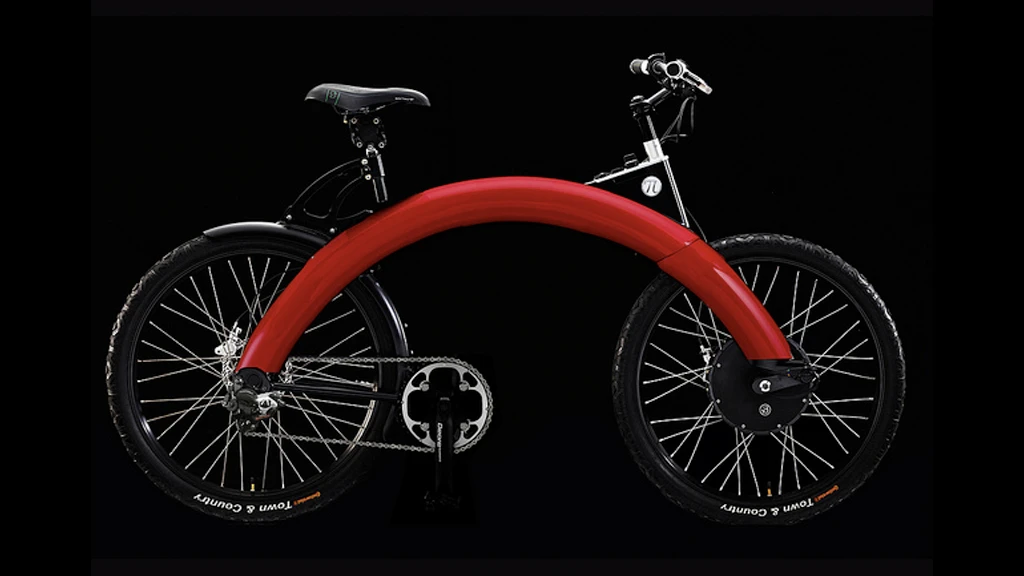 The PiCycle with its distinctive arch frame and option of embedded Wi-Fi technology