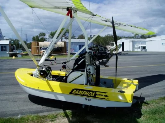 The Ramphos flying boat with wheels - a true all-rounder.