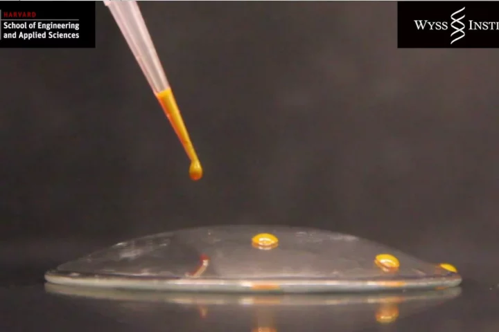 The researchers hope to start bettering the superglass coating for use on curved surfaces and various plastics