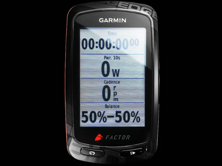 The Garmin Edge bike computer, which is included with the Vis Vires (either a 510 or 810 model)