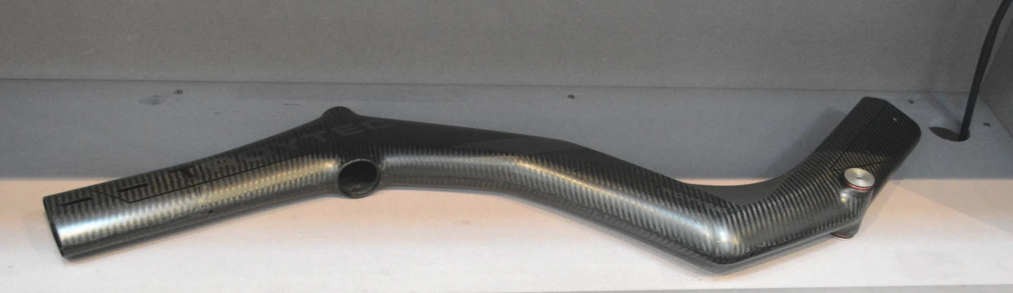 The pillar of TroyTec bikes: the carbon fiber monocoque