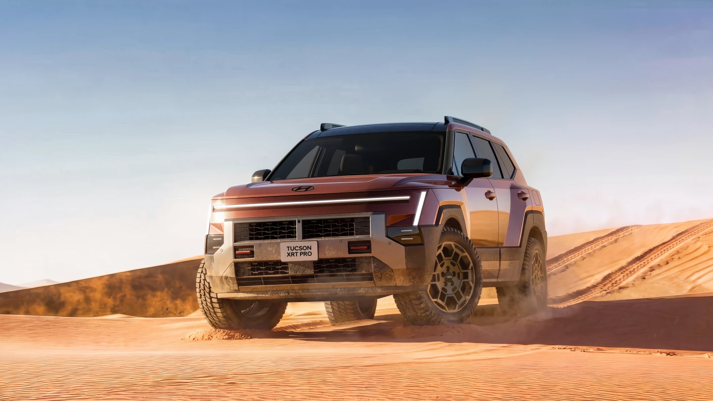 It gets a more upright front fascia with bold lighting elements