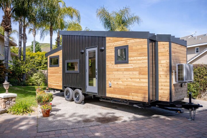 The Minuet is a compact but cleverly designed tiny house that's aimed toward single professionals, and starts at US$134,900