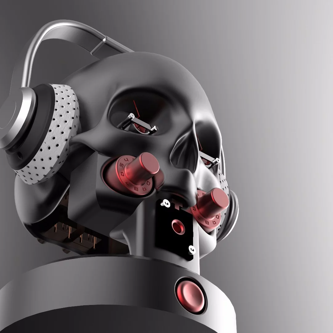 The Marquis "Memento mori" preamp/headphone amp from Metaxas &Sins