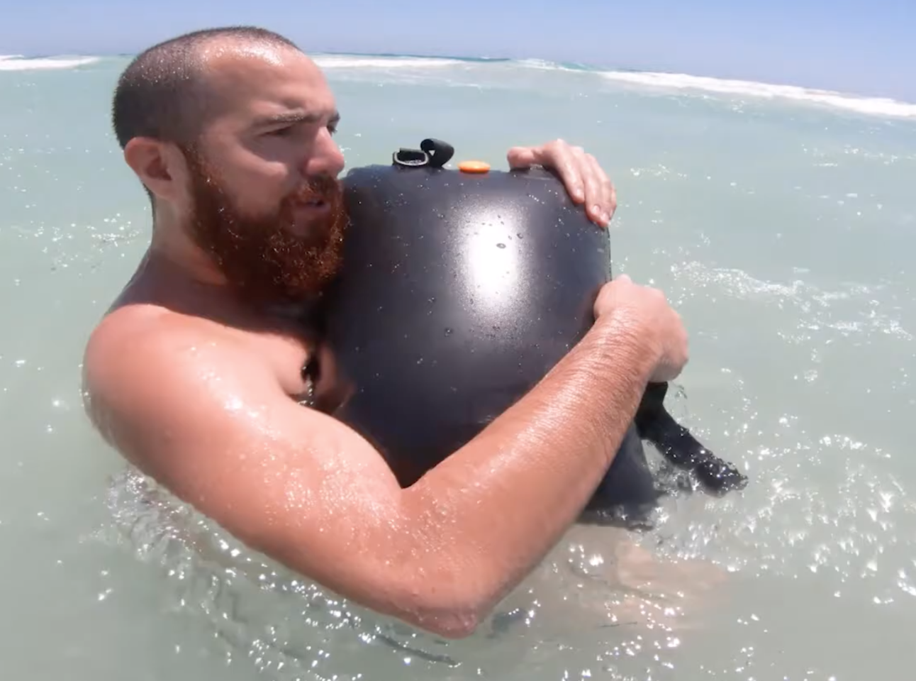 Airtight, watertight, bulletproof MVB backpack also provides floatation