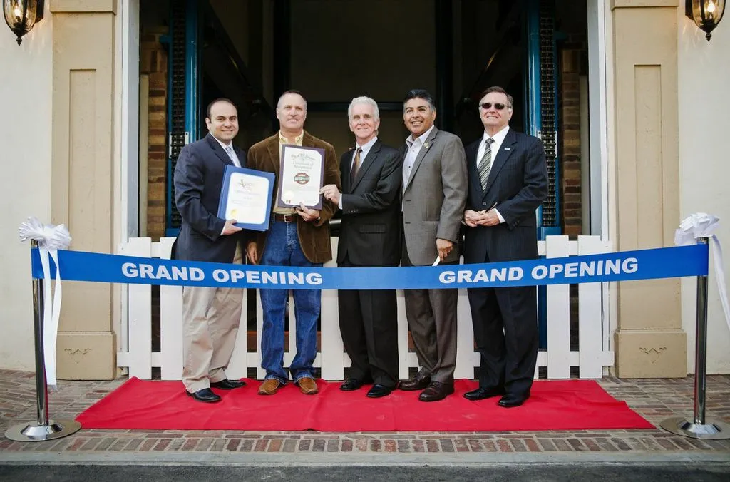Christopher Alan was joined by LA Council member Paul Krekorian, Adrin Nazarian from the California Assembly, Bud Ovrom of the LA Dept of Building & Safety and Congressman Tony Cardenas to cut the ribbon on February 21