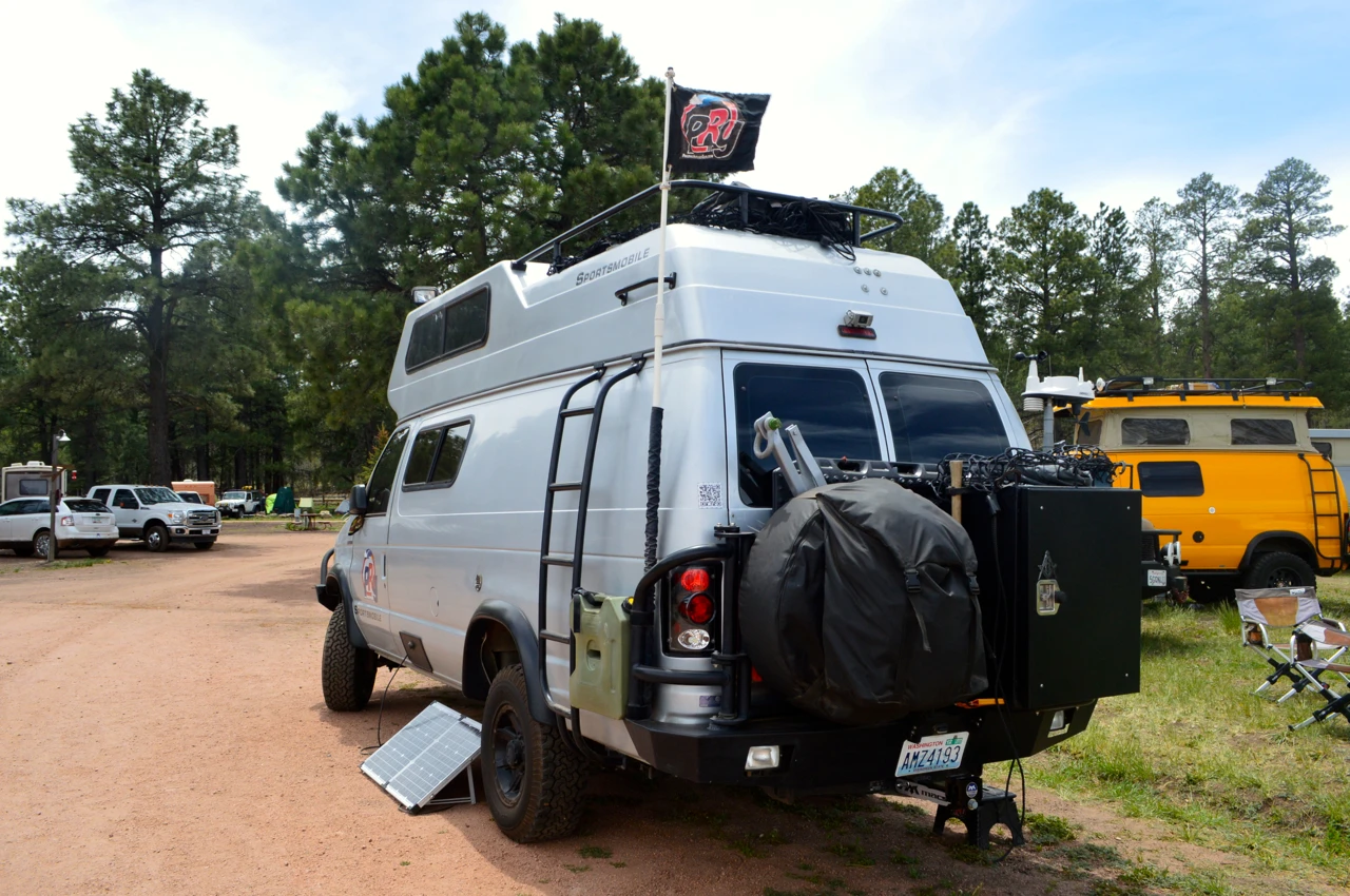 Sportsmobile campers at Overland Expo 2014