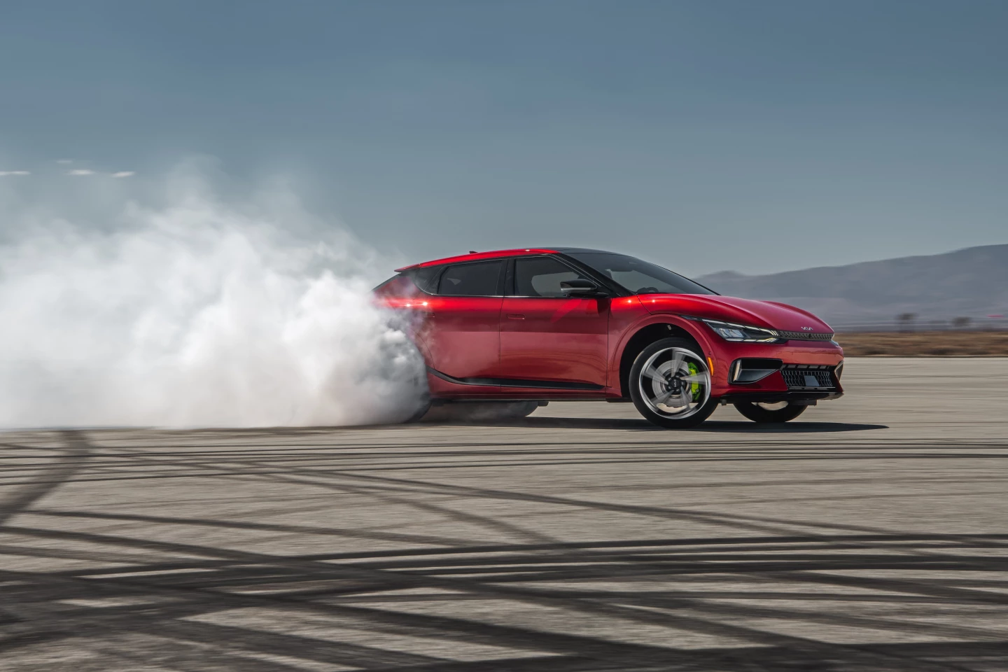 The 2023 EV6 GT made its American debut at The Quail
