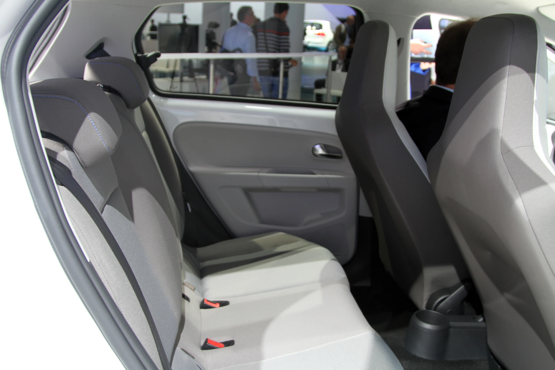 In the back of the e-up! (Photo: Gizmag)