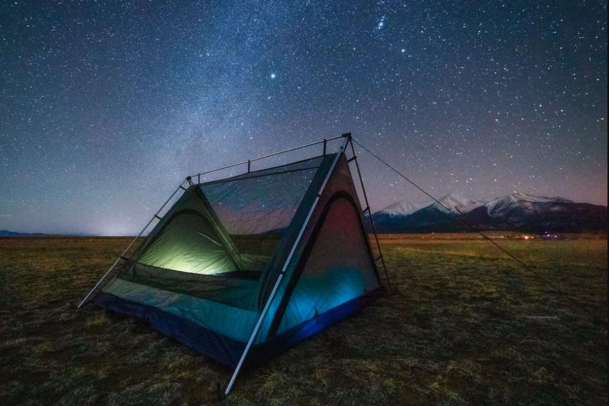 The Sky View XL is a four-person car camping tent