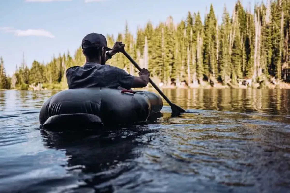 The Rapid Raft can be inflated in less than 60 seconds