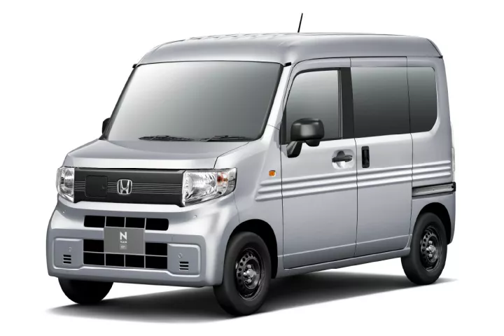 The N-Van e: will be available to the Japanese market in three configurations in early 2024